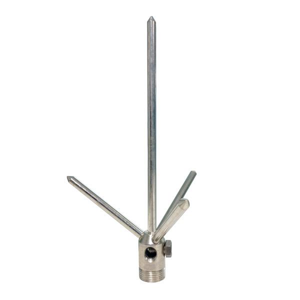   Clique para ampliar Captor tipo franklin 245mm com 1 descida