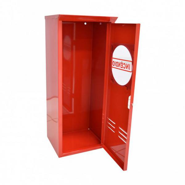 Caixa abrigo metálica para extintor P4, P6, P8, P12 e CO2 4 - 6kg - 30x75x25cm