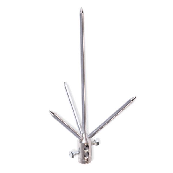 Captor tipo franklin 260mm com 2 descidas