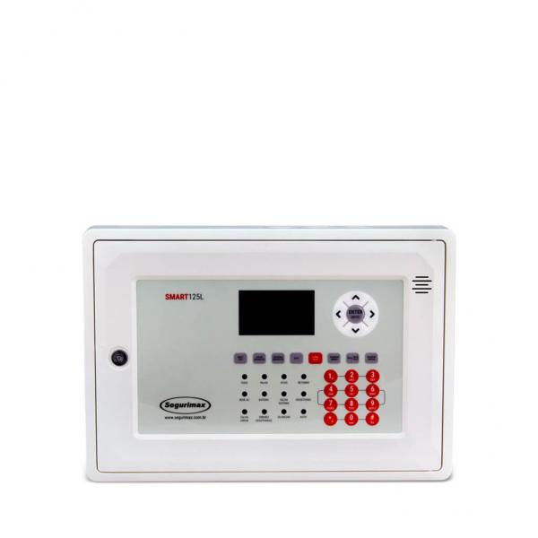Central de alarme de incêndio 125 endereços IP20 24v com bateria